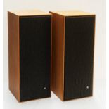 A pair of Bang and Olufsen Beovox 2600 floor standing speakers.