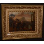 19th Century Continental School oil painting