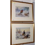 After Archibald Thorburn - photolithographs.