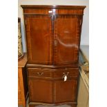 Regency style cocktail cabinet.