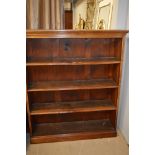 Open bookcase.