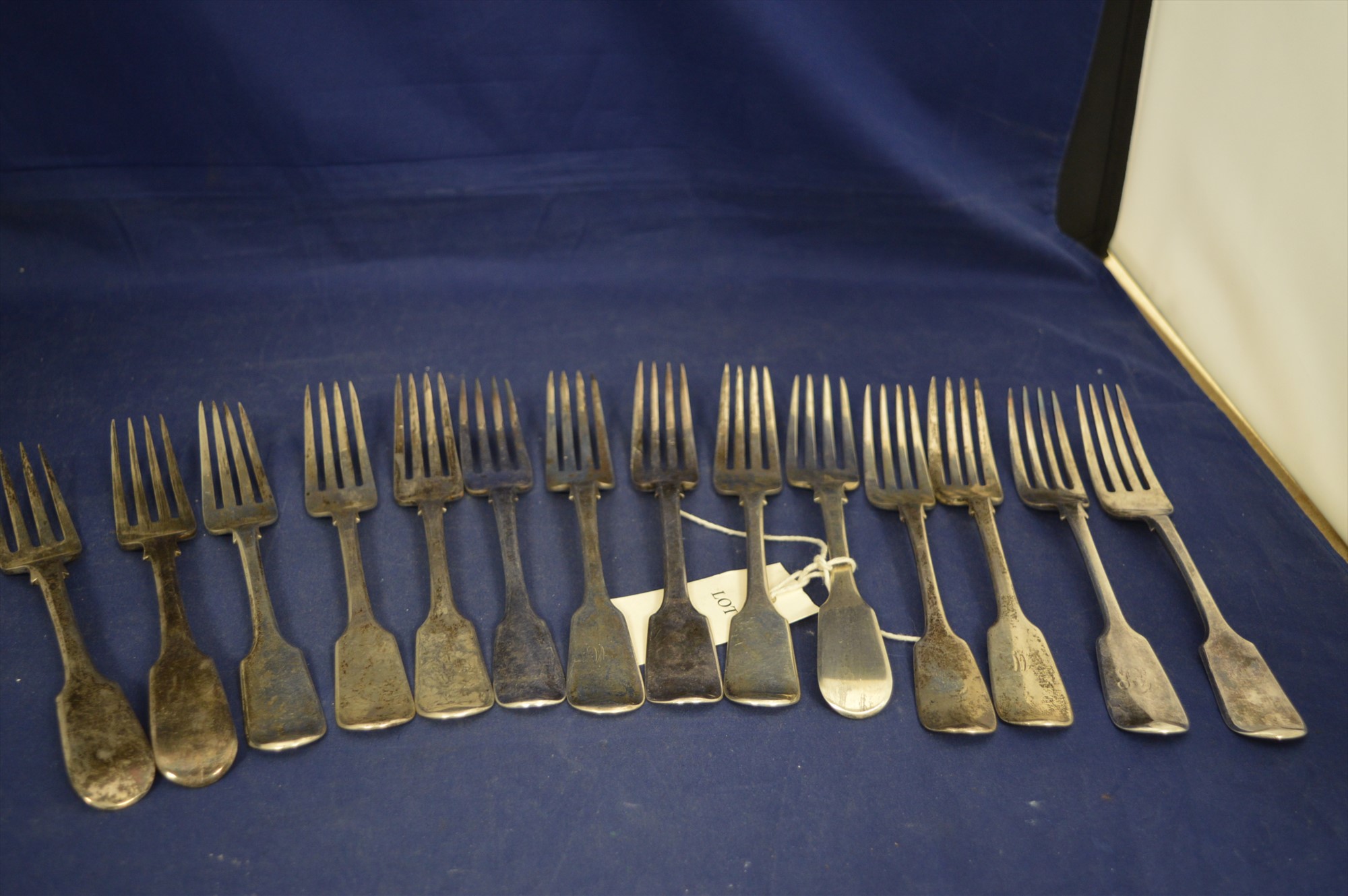 Silver table forks
