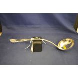 Scottish silver ladle