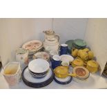 Mixed Denby stoneware