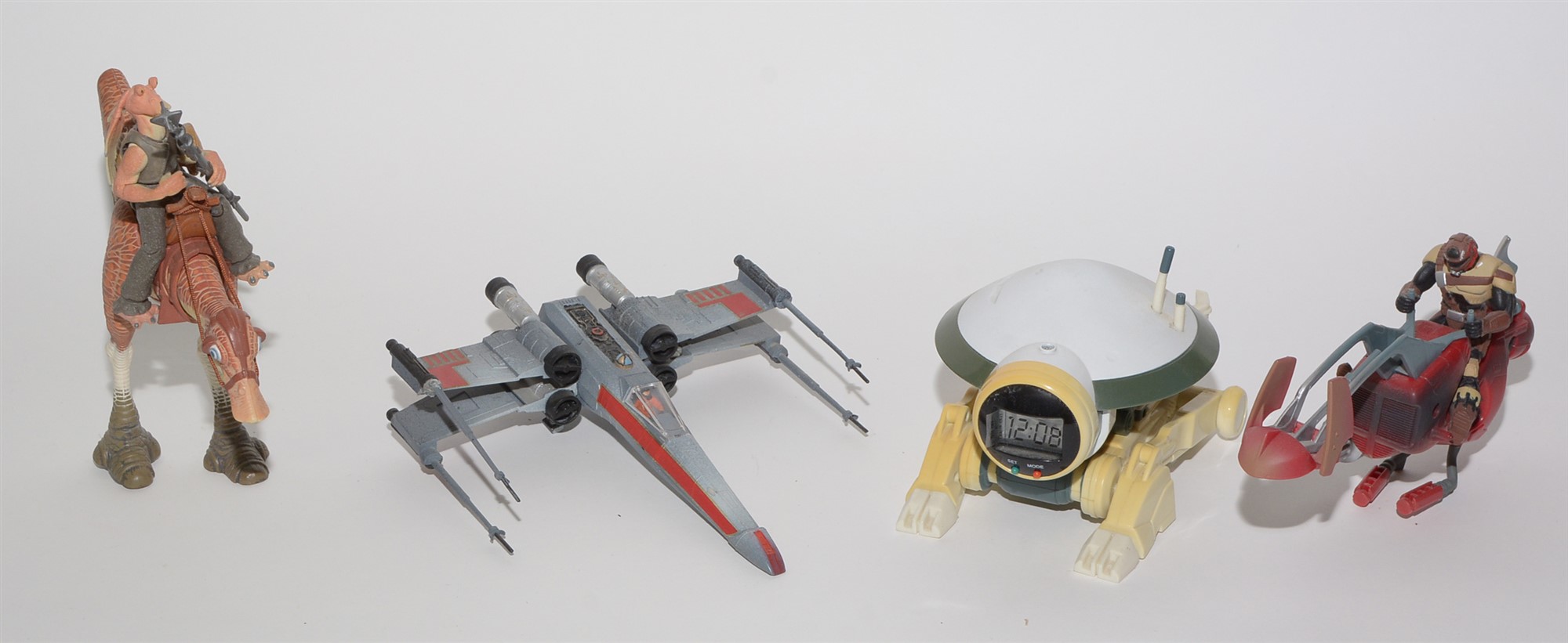 Star Wars figures, vehicles and accessories.