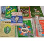 Football programmes from Cup Finals and others