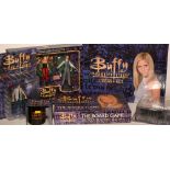 Buffy the Vampire Slayer chess set; and miscellaneous figures and memorabilia.