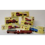 Limited edition die-cast model road haulage vehicles by Corgi Classics.
