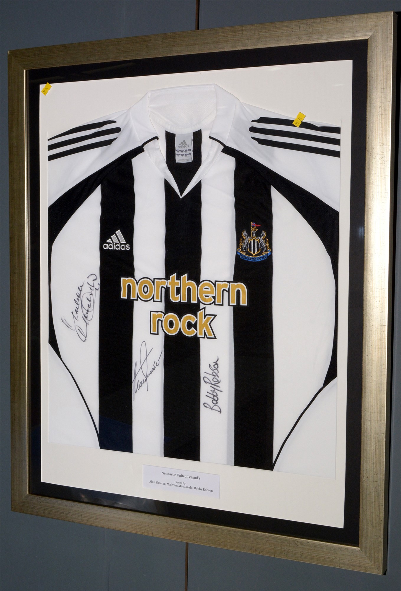 A Newcastle United football shirt.