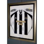 A Newcastle United football shirt.