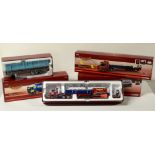 Limited edition die-cast model road haulage vehicles by Corgi.