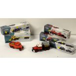 Limited edition die-cast model vehicles by Corgi.