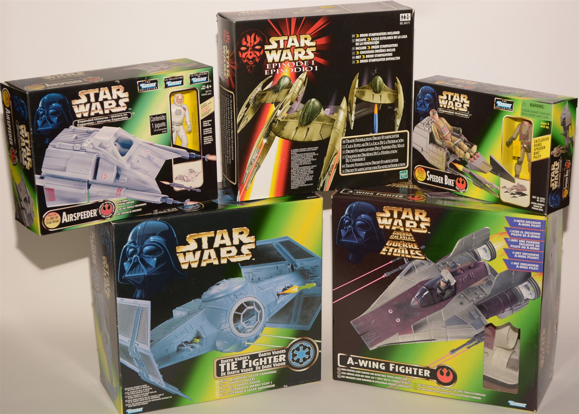 Star Wars fighters and other vehicles. - Image 2 of 2