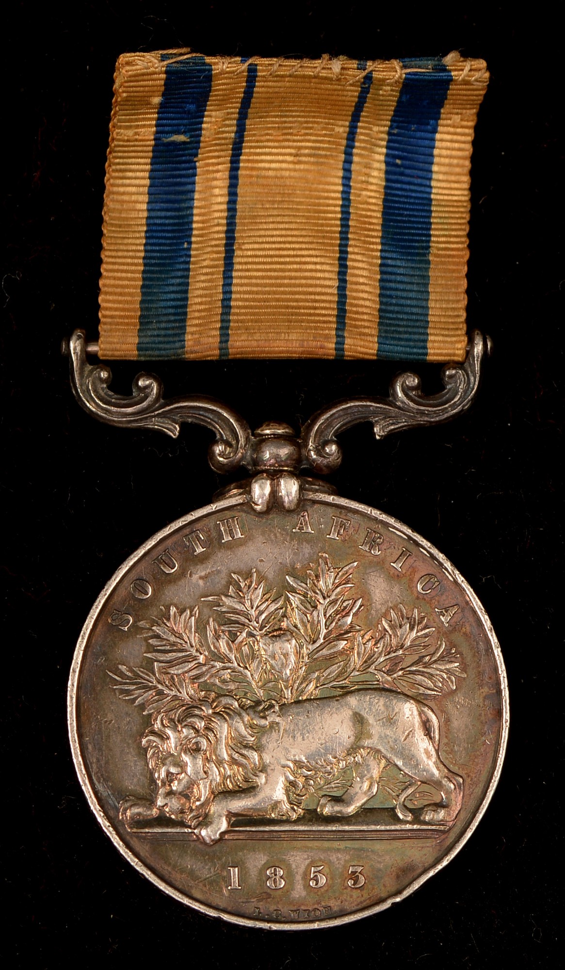 South Africa 1853 medal - Image 2 of 2