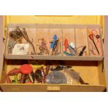 Tackle box and contents.