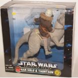 Star Wars "Collector" series large-scale Hans Solo and Tauntaun.