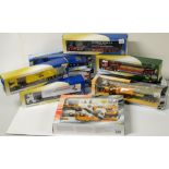 Die-cast model road haulage vehicles by Cararama.