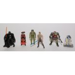 Star Wars figurines.