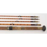 Hardy Bros., Alnwick: three-piece salmon fly rod.