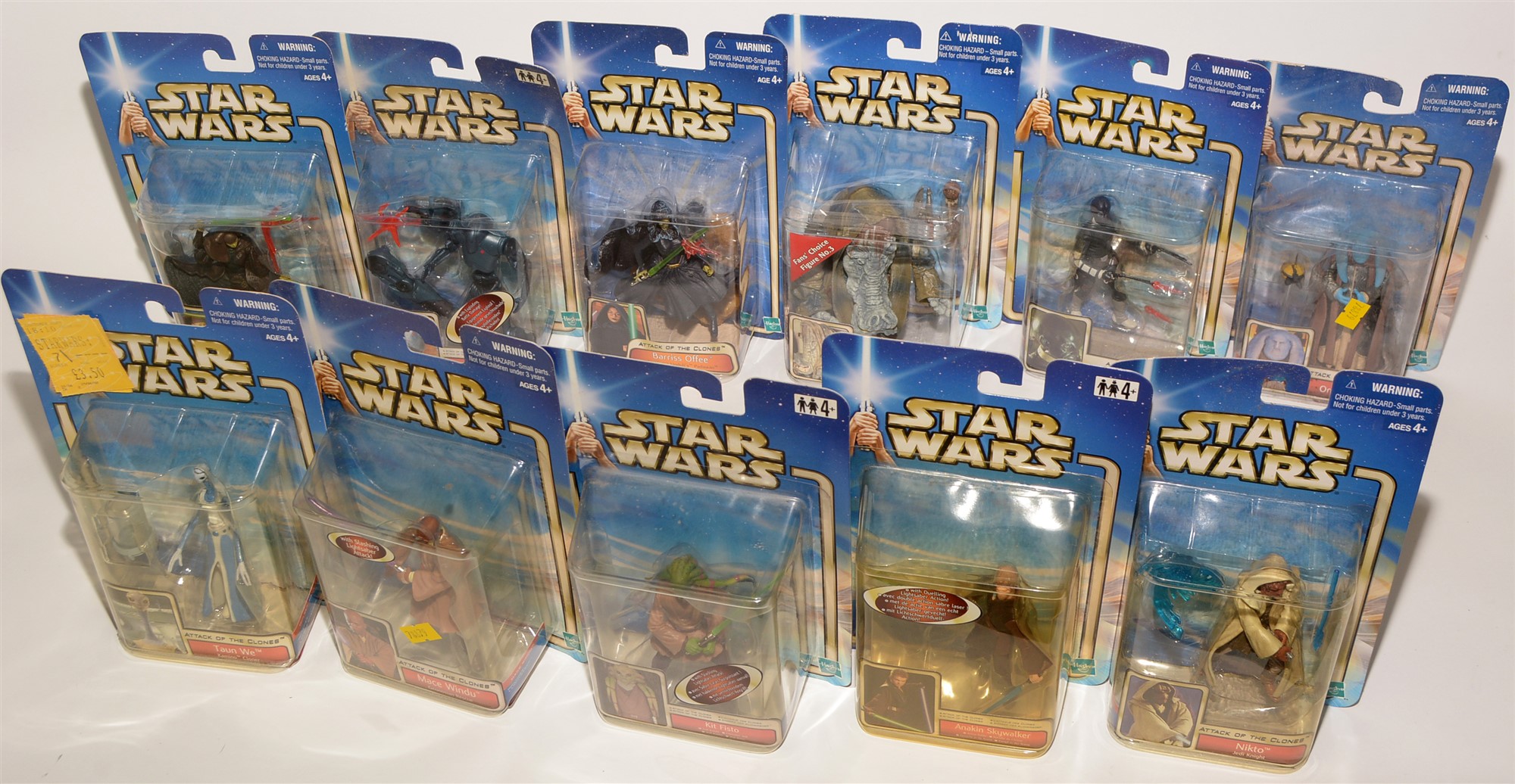 Star Wars figurines.