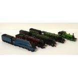 00-gauge model steam locomotives by Hornby.