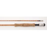 The "Tenacity" hand-built split cane two-piece rod.