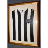Signed Newcastle Shirt by Bobby Robson