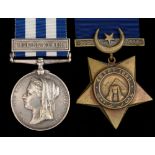 Egypt medal and Khedive's star