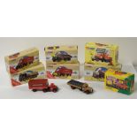 Die-cast model road haulage vehicles