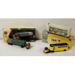 Limited edition die-cast model road haulage vehicles by Corgi.