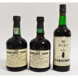 Three bottles of Port