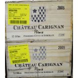 Twenty-Four bottles of Chateau Carignan