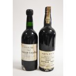 Two bottles of Taylor's port