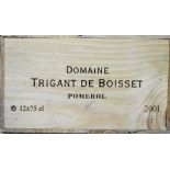 Twelve bottles of Domaine Trigant de Boisset.