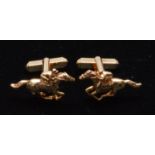 9ct gold cufflinks