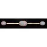 Opal brooch