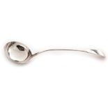 Silver ladle