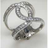 Diamond dress ring