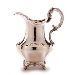 Victorian silver jug