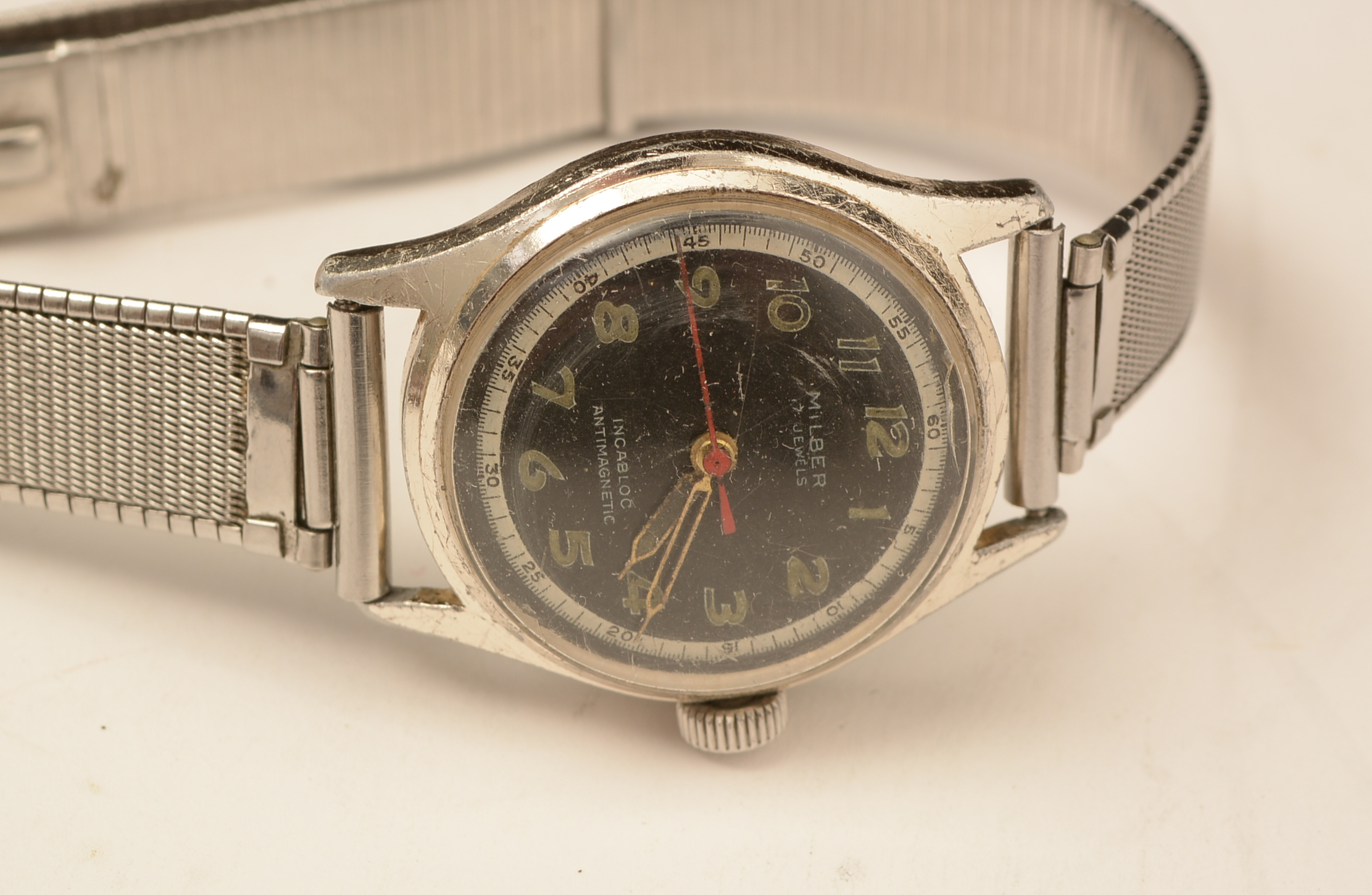 Six vintage wristwatches. - Image 10 of 22