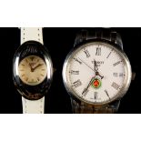 Gent's Tissot 1853; and Tissot 1853 flower watch.