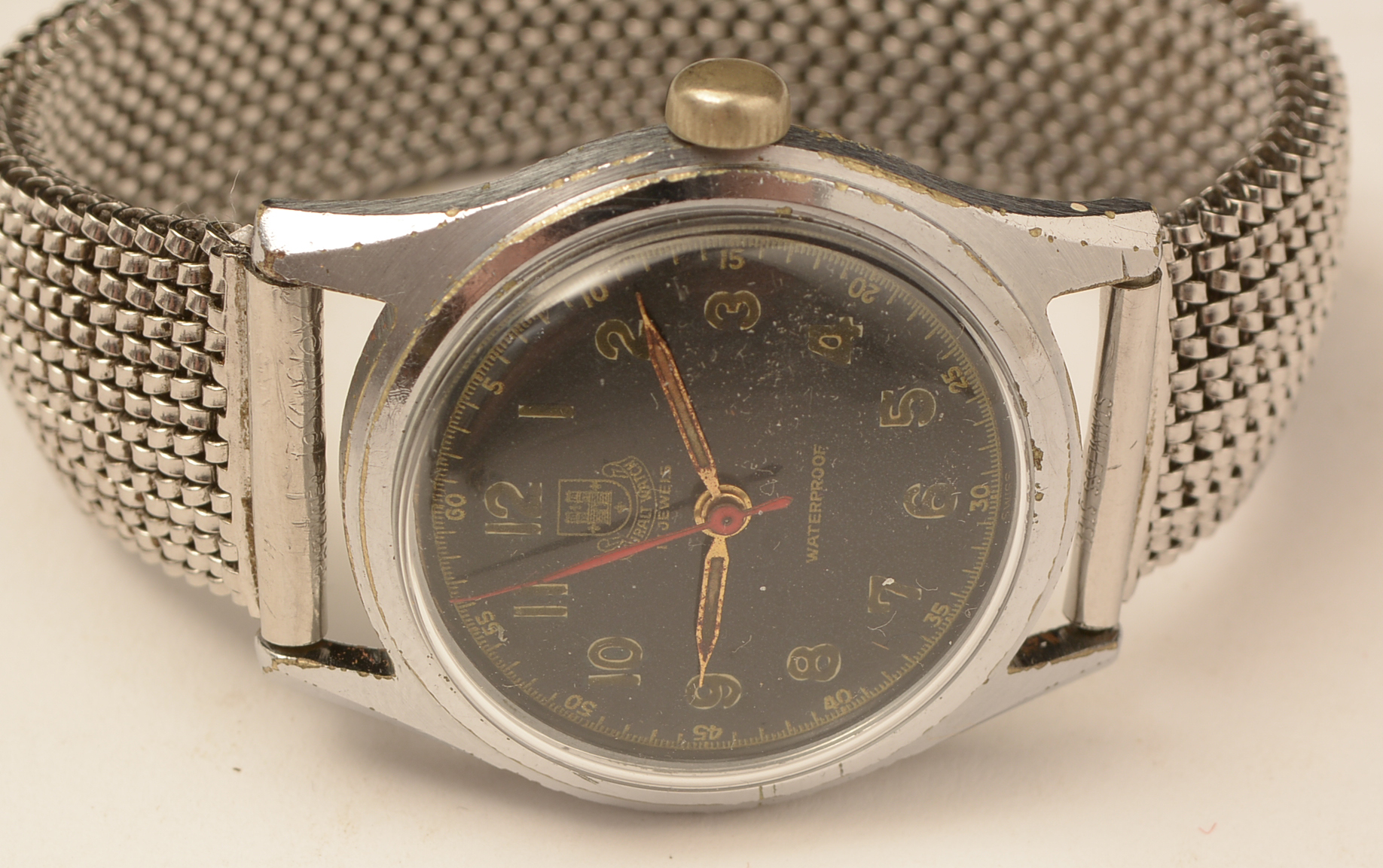 Six vintage wristwatches. - Image 8 of 22