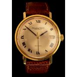 IWC Int. Watch Co, Schaffhausen: a gentleman's 18ct. gold cased wristwatch