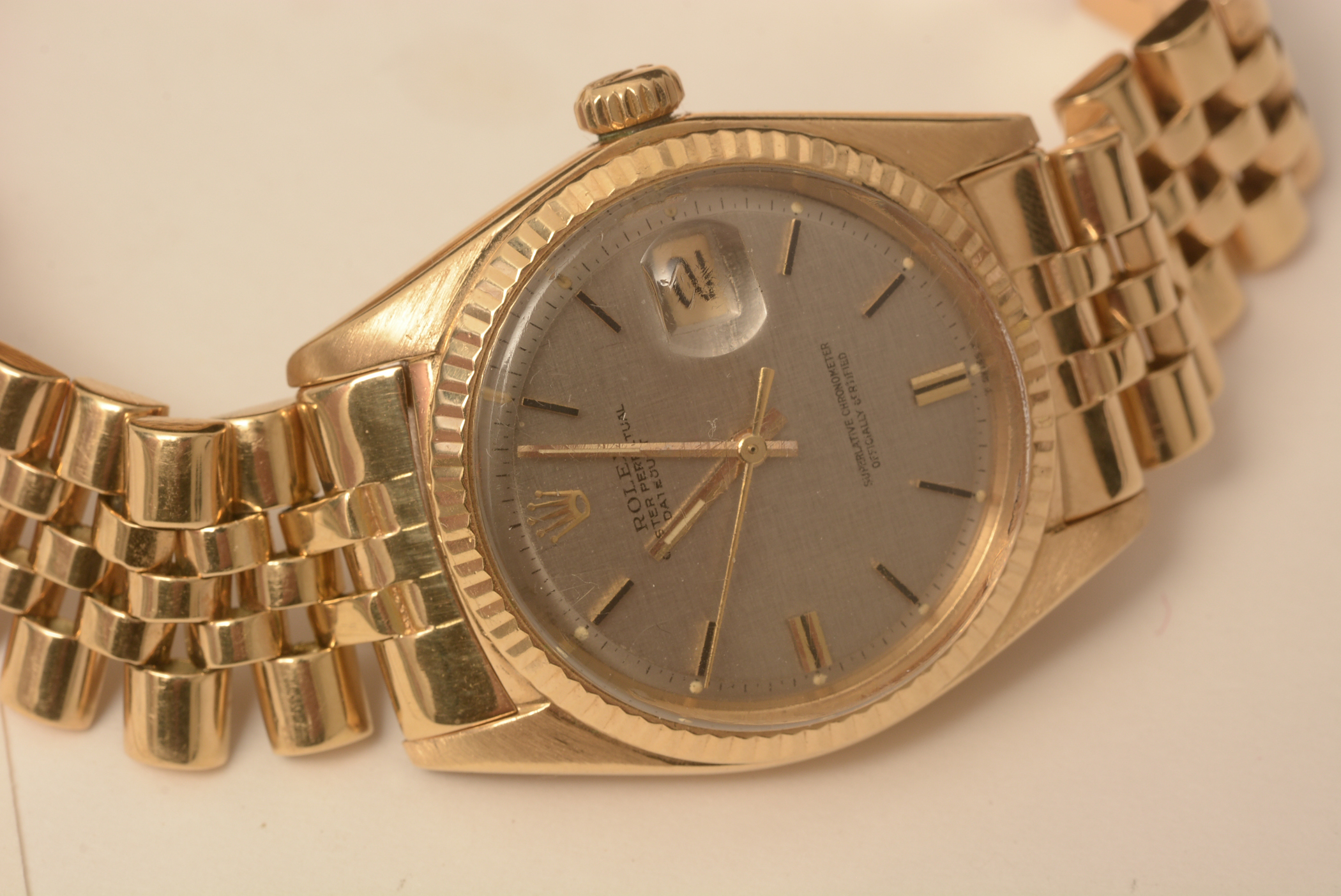 Rolex Datejust: 18ct yellow gold datejust - Image 6 of 10