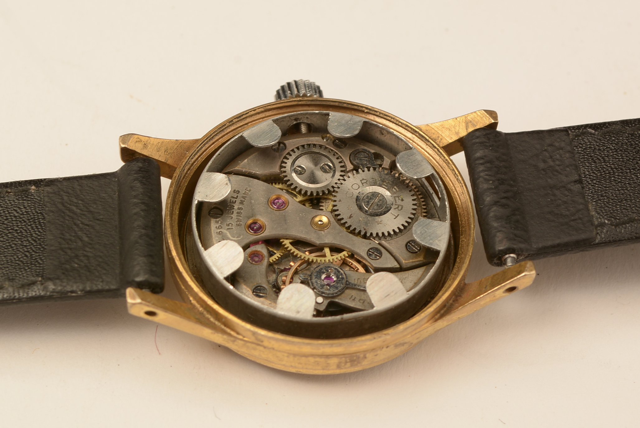 Six vintage wristwatches. - Image 16 of 22