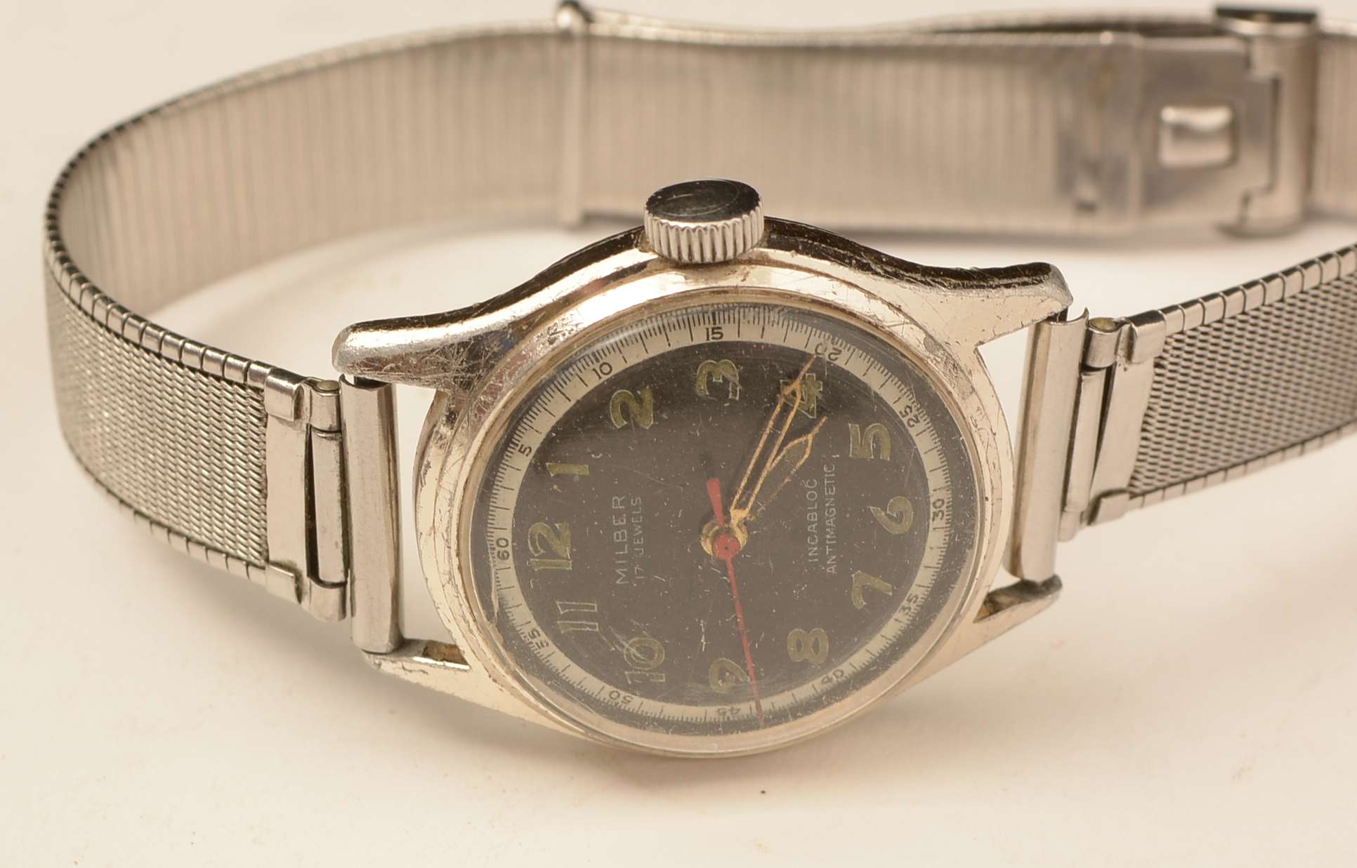 Six vintage wristwatches. - Image 9 of 22