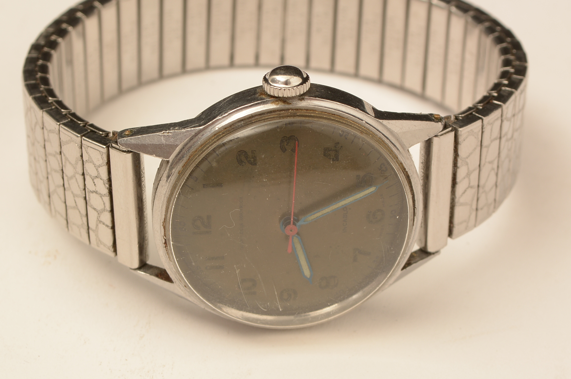 Six vintage wristwatches. - Image 21 of 22