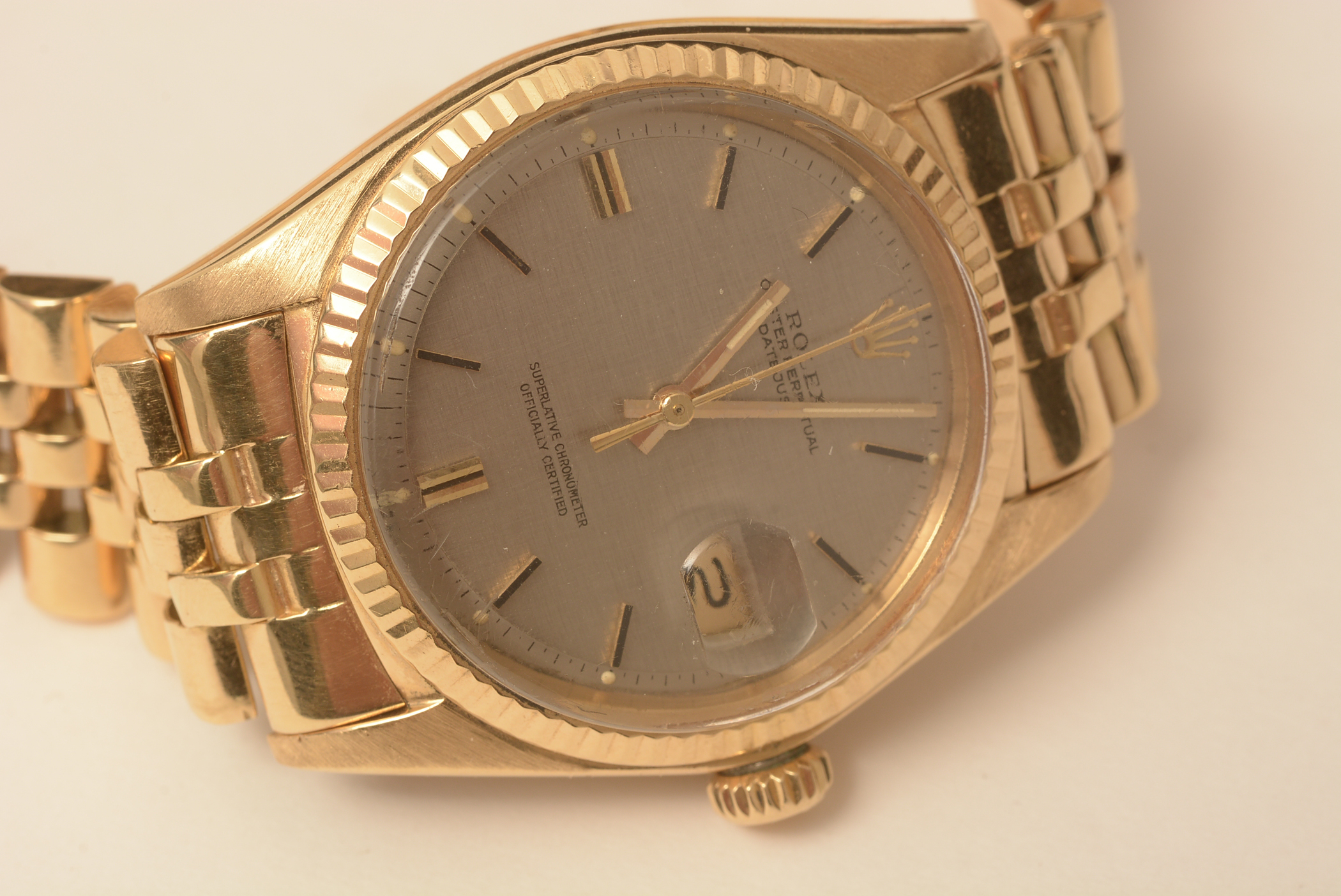 Rolex Datejust: 18ct yellow gold datejust - Image 7 of 10