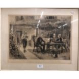 Two Dendy Sadler engravings - Old and Crusted and The New Will, one pencil inscribed and signed (2)