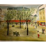 Fanch - A ltd ed French market square print to/w 19th century lithograph after Poussin (2)